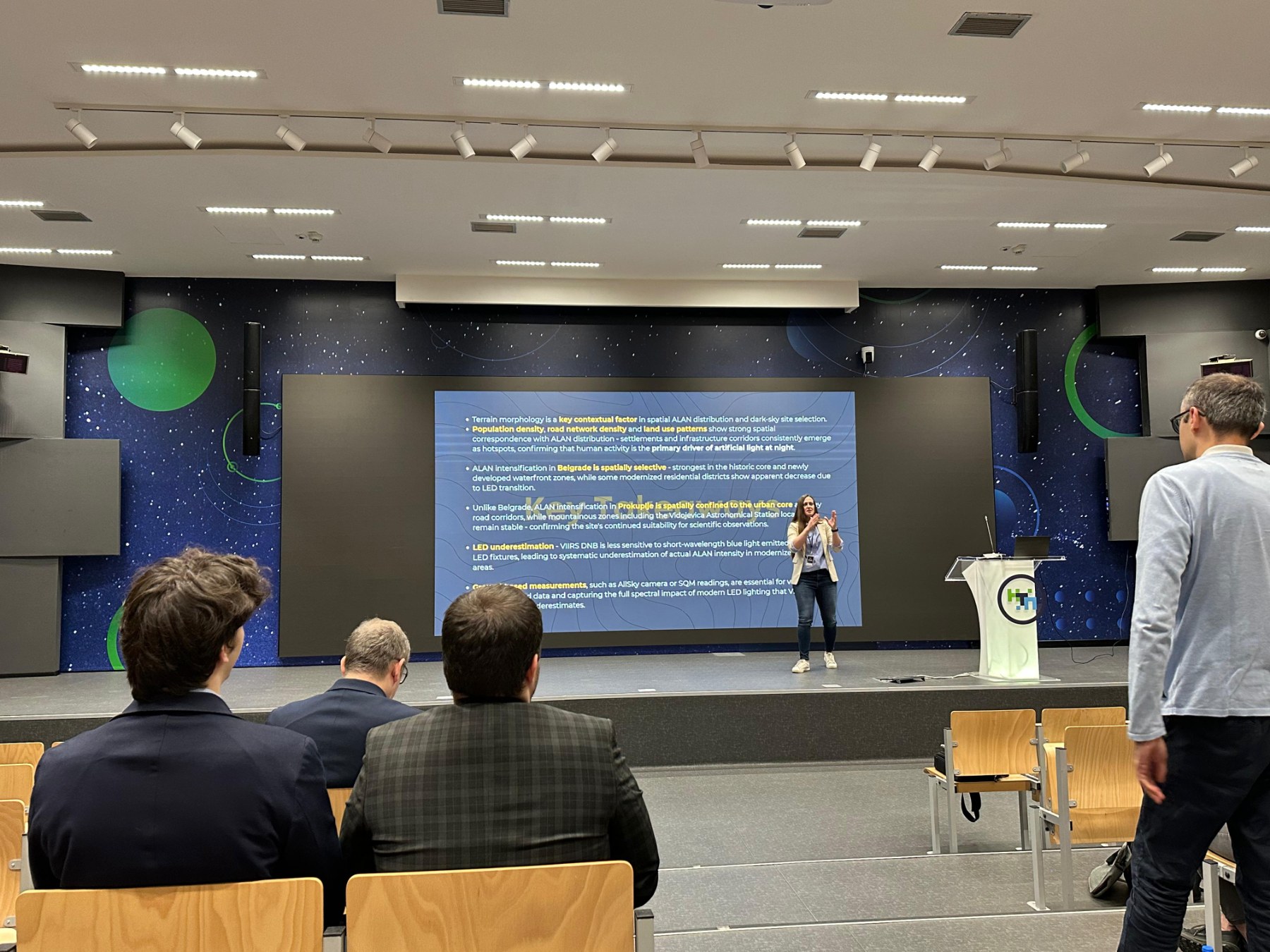 the 1st Conference on Space Science and Technology in Serbia