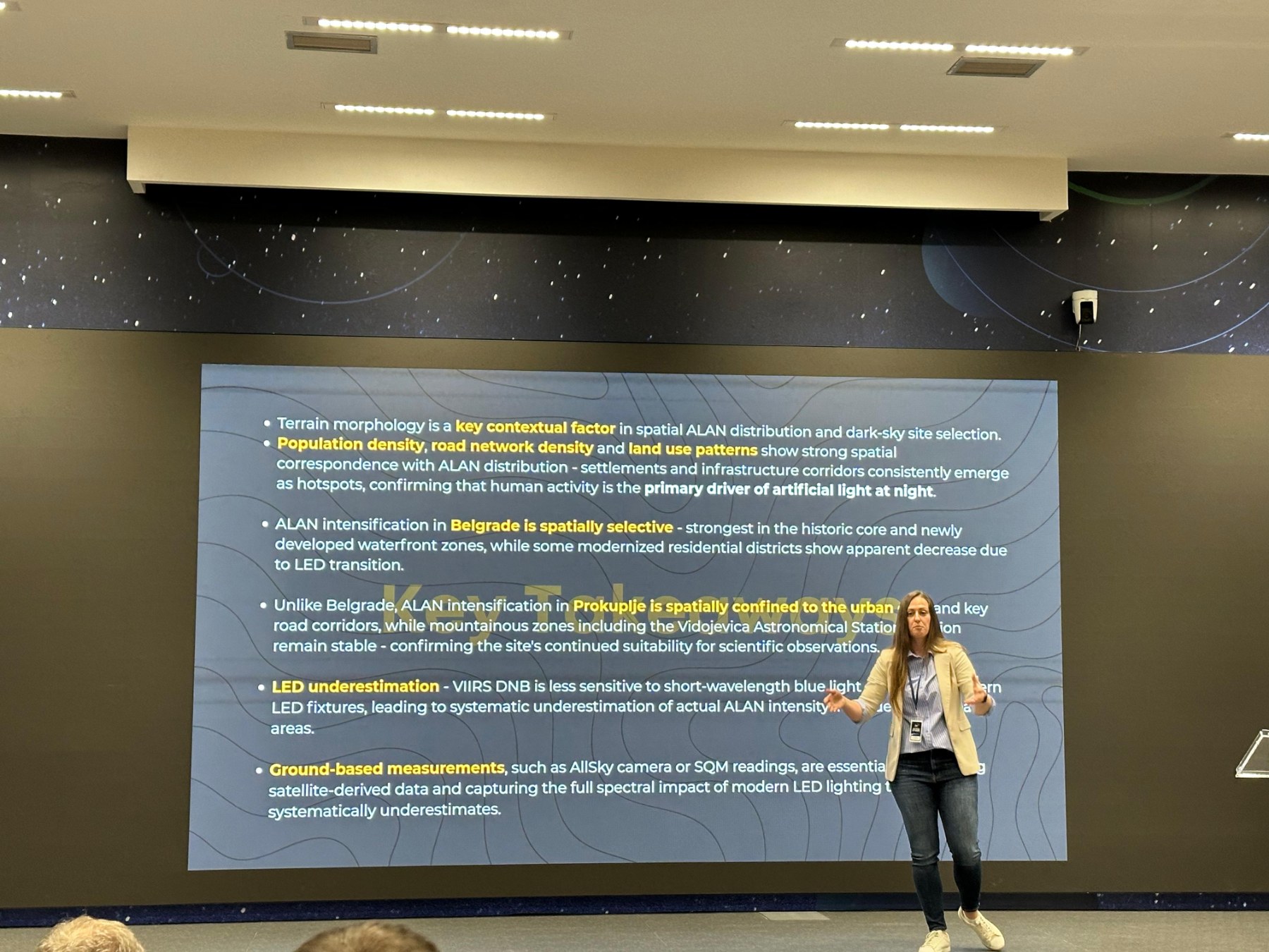 the 1st Conference on Space Science and Technology in Serbia
